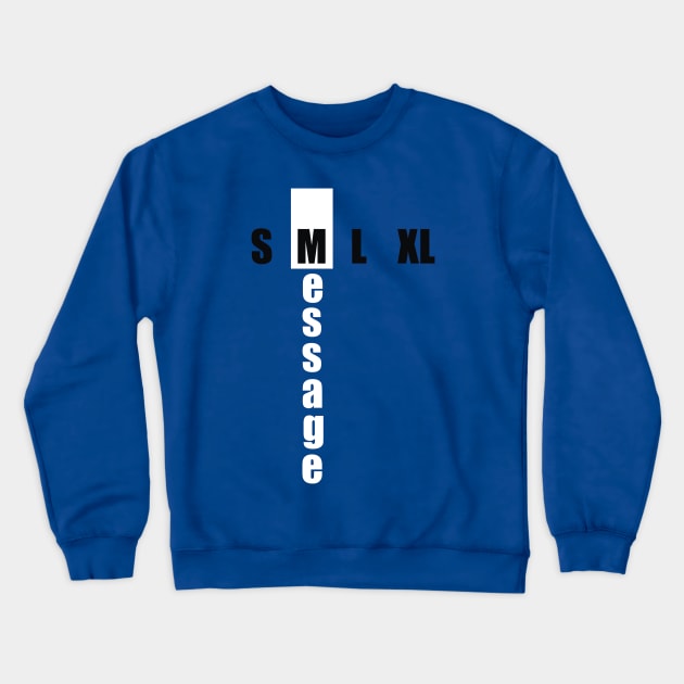 The Medium is the message Crewneck Sweatshirt by maxsax